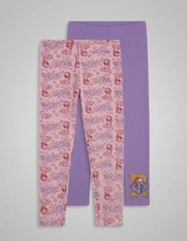 Набір дитячих лосин 2 шт для дівчинки My Little Pony 134-140 см Рожеві/Бузкові (26022124D)