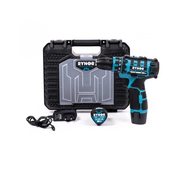 Аккумуляторный дрель-шуруповерт Rynor FIX5 PRO (12V, 3Ah) Компактный шуруповерт с 2 аккумуляторами 12В
