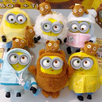 Іграшка-брелок Міньйон у коробці, 52 Toys серії Bob & Tim, Посіпаки (blind box/випадкова)