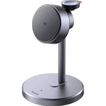 Беспроводное зарядное устройство Mcdodo CH-2460 Qi2 Magnetic 3in1 15W Black [170231]