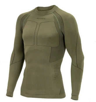 Термофутболка с длинным рукавом мужская Accapi Polar Bear, Military, XS/S