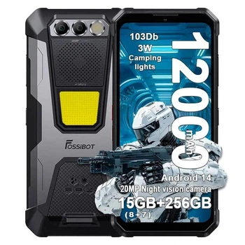 FOSSiBOT F106 Pro タフネススマホ フォシボット Смартфон Fossibot F106 Pro 8/256GB NFC Black Global – фото, отзывы