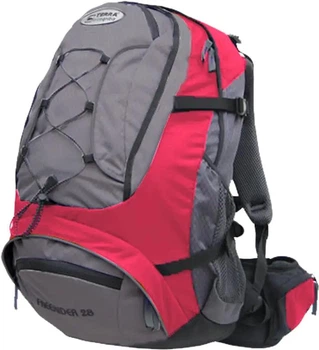 Рюкзак Terra Incognita Freerider 35 вентильований для походів з чохлом від дощу Red
