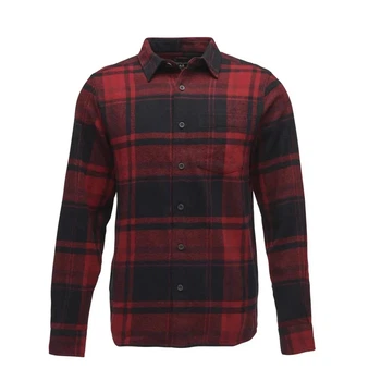 Рубашка мужская Black Diamond M Project Flannel, Red Rock/Black Plaid, S