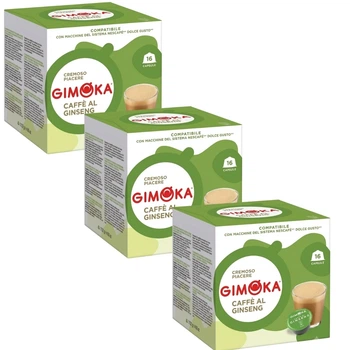 Кава в капсулах Gimoka Ginseng 16 шт (упак. 3 шт)
