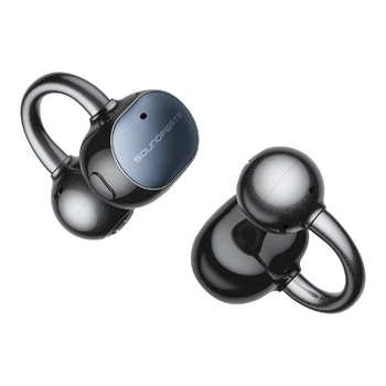 Наушники SoundPeats POP Clip2 black UU2 беспроводные Bluetooth черные полуоткрытые LDAC HiRes