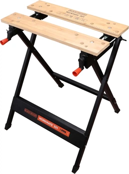Верстак BLACK+DECKER WM301 складной до 160кг зажим 0-115мм высота 76см (44191)