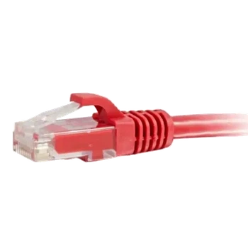 Патч-корд литий червоний UTP, RJ45 1м, кат. 5Е Hypernet PC-UTP-1M-RD