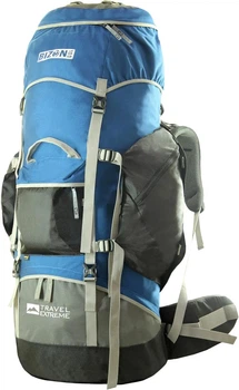 Рюкзак Travel Extreme TE Bizon 100 Cordura экспедиционный 100 л анатомическая спинка нижний вход Blue