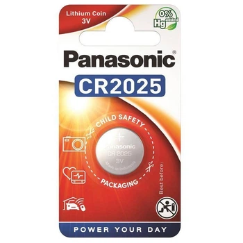 Батарейка Panasonic CR 2025 BL 1шт (CR-2025EL/1B)