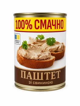 Паштет Тернопільський мясоком свинина 330г
