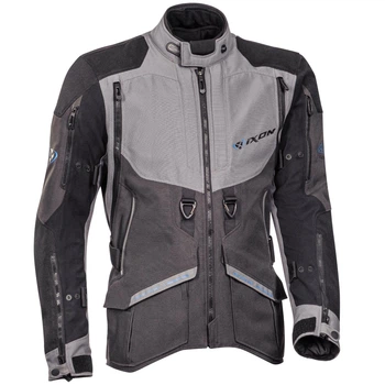 Туринговая мотокуртка IXON RAGNAR anthracite/grey/blue 2XL