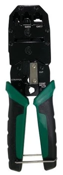 Zaciskarka do złączy RJ45/RJ11/RJ12 Eurodigital CAT5/CAT6/CAT7/CAT8 (TV993352)