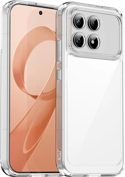 Силиконовый чехол Space Poco F8 Pro (прозрачный) (44918)