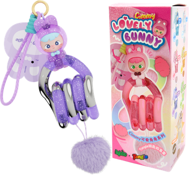 Колекційна фігурка з кільцем Tangle x Cimmy Lovely Bunny Blind Box (HWTANGLECMP01)