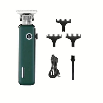 Машинка для стрижки KEMEI KM-5098 Professional | Профессиональный триммер для волос и бороды, USB зарядка