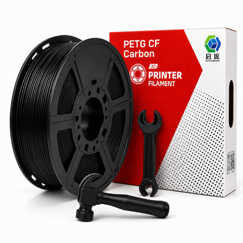PETG CF Carbon пластик для 3D-принтера Kingroon, 1.75 мм, Black, 1 кг