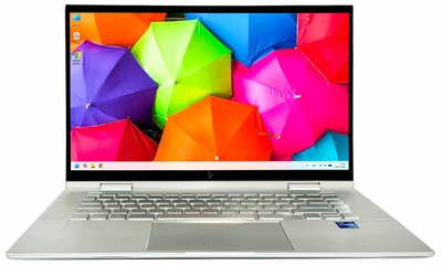 Ноутбук HP Envy x360 15t-es100: Core i7-1195G7 / RAM 16 ГБ / SSD 256 ГБ / Intel Iris Xe Graphics / 15.6" IPS, Multi-touch / Б/У