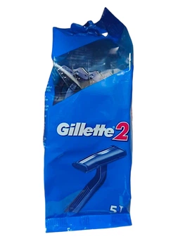 Станки для гоління Gillette 2 набір 5 шт.