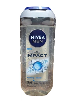 Гель для душу NIVEA Заряд чистоти чоловічий 250 мл 5560