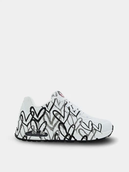 Кроссовки повседневные Skechers 4619791 Белый/чёрный 39.5 KW9187