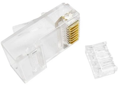 Wtyki RJ45 Eurodigital UTP CAT6 8P8C z prowadnicą 100 szt. (TV992324)