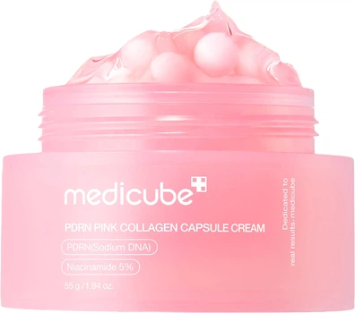 Крем для обличчя Medicube PDRN Pink в капсулах з колагеном 55 г (8800289461071)