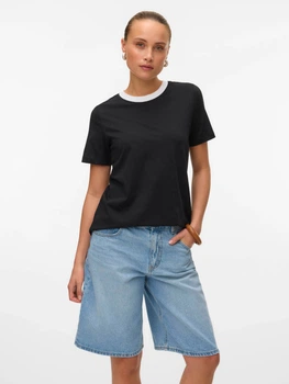 Футболка Vero Moda 8745611 Чёрный XS VMW760