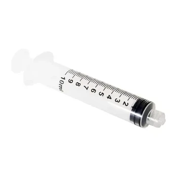 Шприц Medicare 10 мл 3-х компонентный с иглой 0.8×38 мм, Luer Lock (Луэр Лок), винтовое соединение