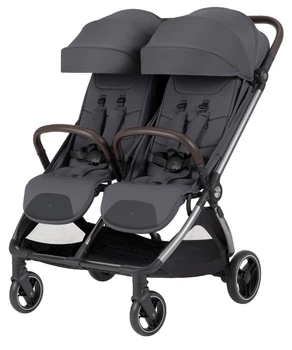 Прогулочная коляска Carrello Link (CRL-6533 Cliff Grey) для двойни