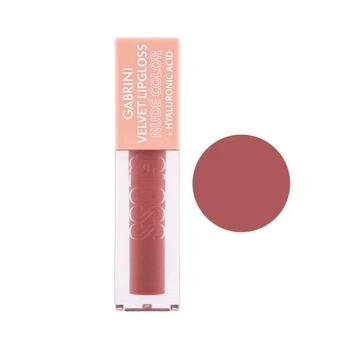 Нюдова матова помада для губ GABRINI 01 Pinkish Nude, 6 мл