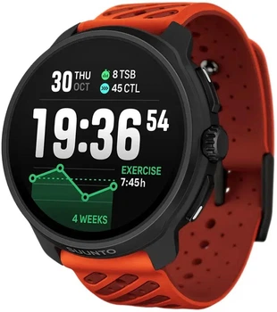 Смарт-часы Suunto Race 2 Coral Orange AMOLED GPS офлайн карты 115+ режимов до 18 дней