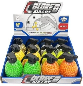 Набір кульок Cabo-Toys Colored Bullet 6 мм 800 шт L1290 (5104732155023)