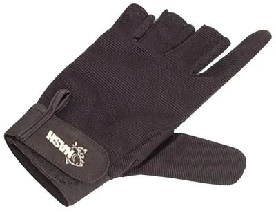 Рукавичка Nash Casting Glove Left для силовых забросов износостойкая на липучке Black