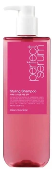 Шампунь‑сыворотка Mise En Scene Perfect Serum Styling Shampoo для объема поврежденных волос 680 мл (8809803556101)