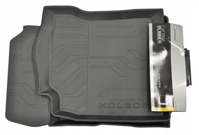 Оригинальные коврики в салон Renault Koleos 2016-, с бортом, 4шт, 8201665641