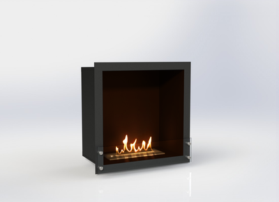 Встраиваемый корпус для биокамина «Очаг 600 MS-арт.010» Gloss Fire