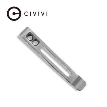 Клипса карманная Civivi CA-05B-V1 нержавеющая сталь 50х6,8 мм