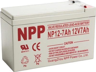 Аккумуляторная батарея NPP AGM 12V 7 Ah (NP12-7Ah)