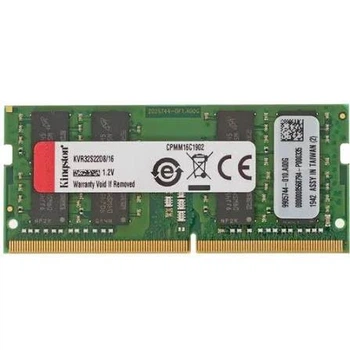 Оперативная память для ноутбука Kingston 16GB DDR4 3200MHz SO-DIMM (KVR32S22D8/16)
