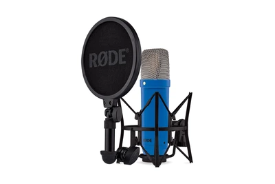 Студийный конденсаторный микрофон RODE NT1 Signature Cobalt Blue (RDE-NT1-SIGNATURE-CB)
