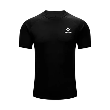Футболка Kelme черная короткий рукав TRAINING II 7451TX1365.9000 Kelme S