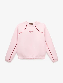 Світшот з принтом для дівчинки GENUA 26034 122 см Рожевий shop (2000999644030)