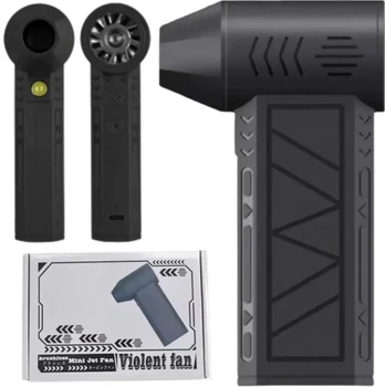 Портативна акумуляторна повітродувка- турбовентилятор mini jet fan(6.6-TO)