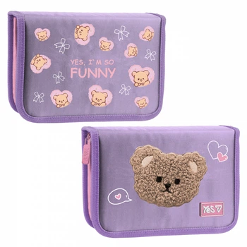 Пенал твердий Yes одинарний з клапаном HP-03 Bear Rules (533728)
