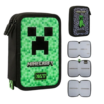 Пенал твердий Yes потрійний Minecraft TNT HP-05