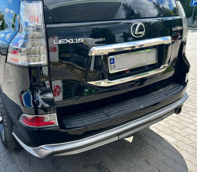 Накладка на задний бампер диффузор для Lexus GX460 2009-2023 гг