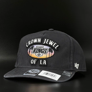 Черная кепка 47 Brand NHL LA Kings Charlton ’47 HITCH RF H-CHRLH08HTP-BK