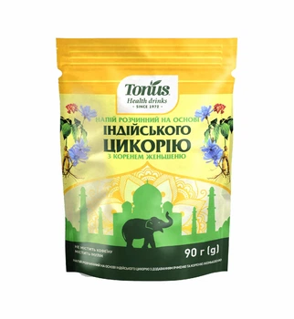 Напиток Золотое зерно Индийский цикорий с корнем женьшеня растворимый 90 г