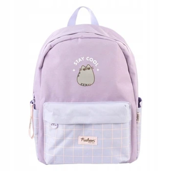 Шкільний рюкзак для дівчинки бузковий Cat PUSHEEN Кіт Пушин 42 x 29 x 20 см (MARE0277)